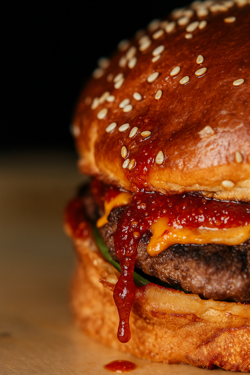 Barbekü Kuzu Burger Menü