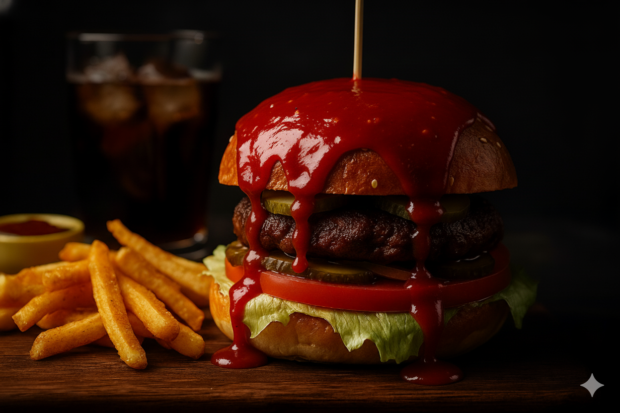 Kuzu Burger Acılı Menüler